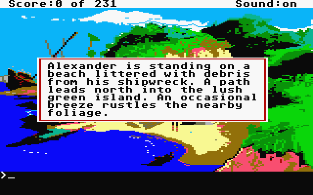 King's Quest VI - Heir Today, Gone Tomorrow atari screenshot